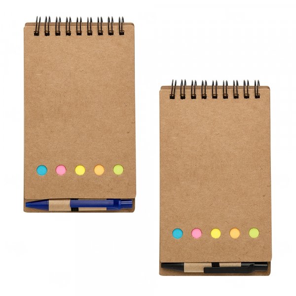 Bloco De Anotações Eco e Post It Personalizado - 15,8 x 8,8 cm 