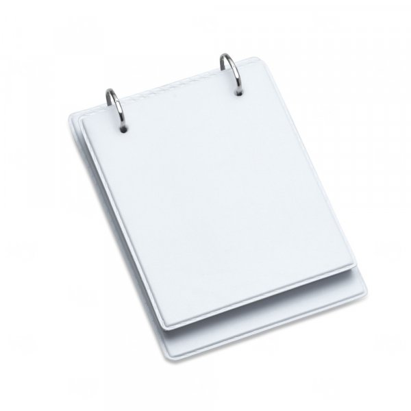 Bloco de Anotações Couro Sintético Personalizado - 19,3 x 13,8 cm 