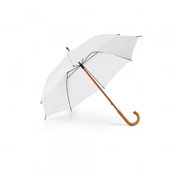 Guarda-Chuva com Pega em Madeira Manual Personalizado 