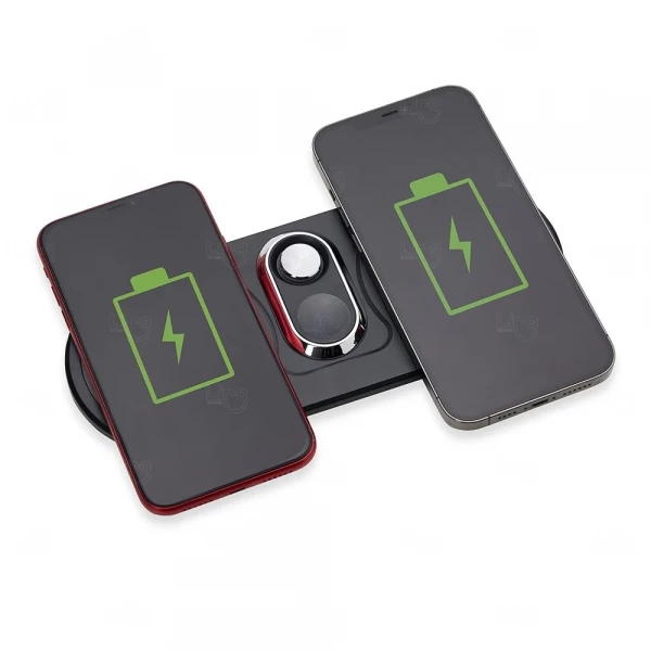 Base de Carregamento Dupla por Indução Personalizada 