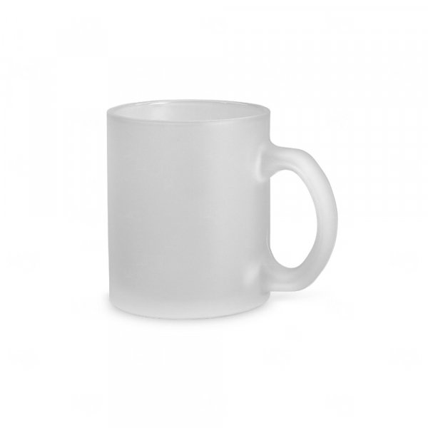 Caneca de Vidro Fosco 340ml Personalizada 