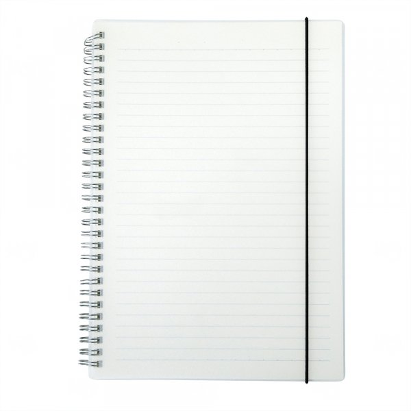 Caderno B5 com Capa Plástica Personalizado - 26 x 19 cm 