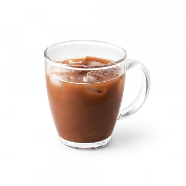 Caneca de Vidro para Cappuccino 390ml Personalizada 