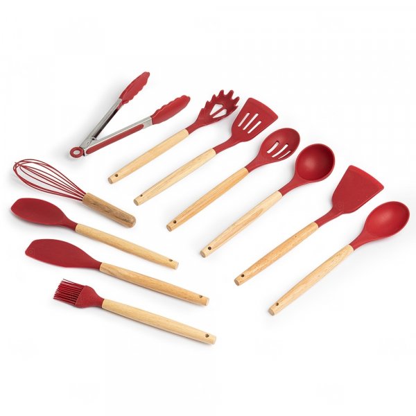 Kit com 12 Utensílios de Cozinha Personalizado 