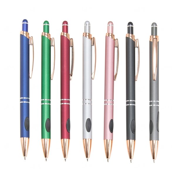 Caneta Metálica com Ponteira Touch Personalizada