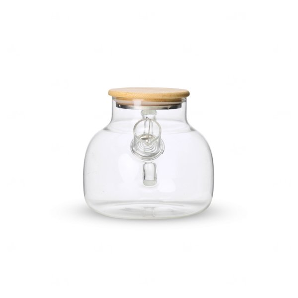 Chaleira de Vidro com Infusor Personalizada - 1 Litro 