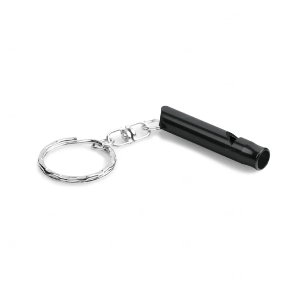 Chaveiro de Metal com Apito Personalizado 