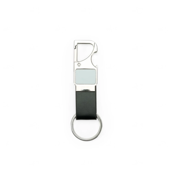 Chaveiro de Metal com Abridor de Garrafas Personalizado