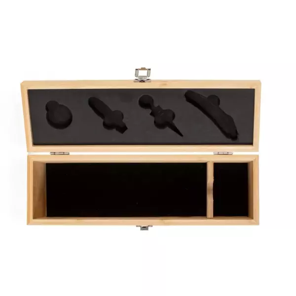 Kit Vinho Bambu 4 Peças Personalizado 