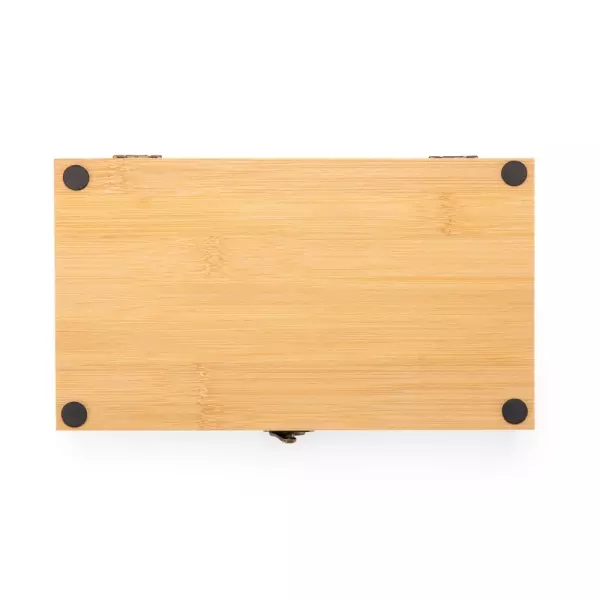 Kit Vinho 5 Peças em Bambu Personalizado 