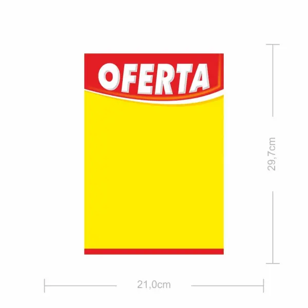 Cartaz para Impressora A4 Personalizado – 500 Unidades 