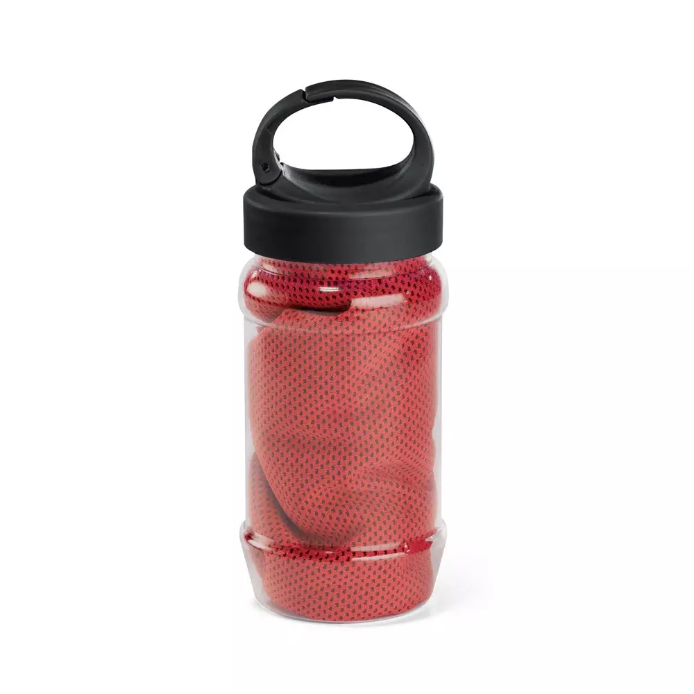 Kit Esportivo Toalha Refrescante e Garrafa Personalizado 