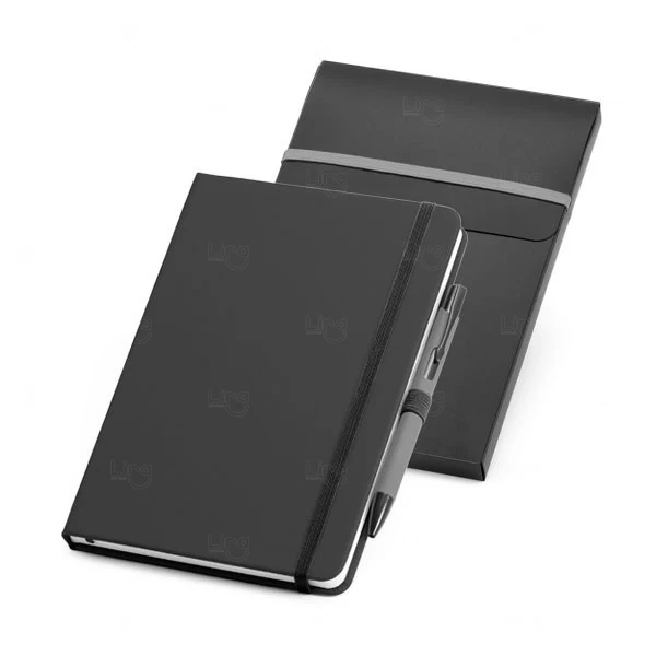 Moleskine A5 com Caneta Personalizado - 21 x 14 cm 