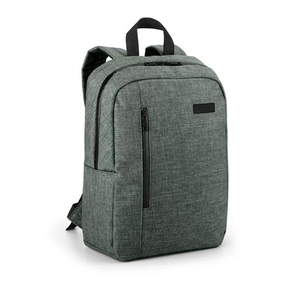 Mochila 12 Litros com Placa para Gravação Cinza Claro