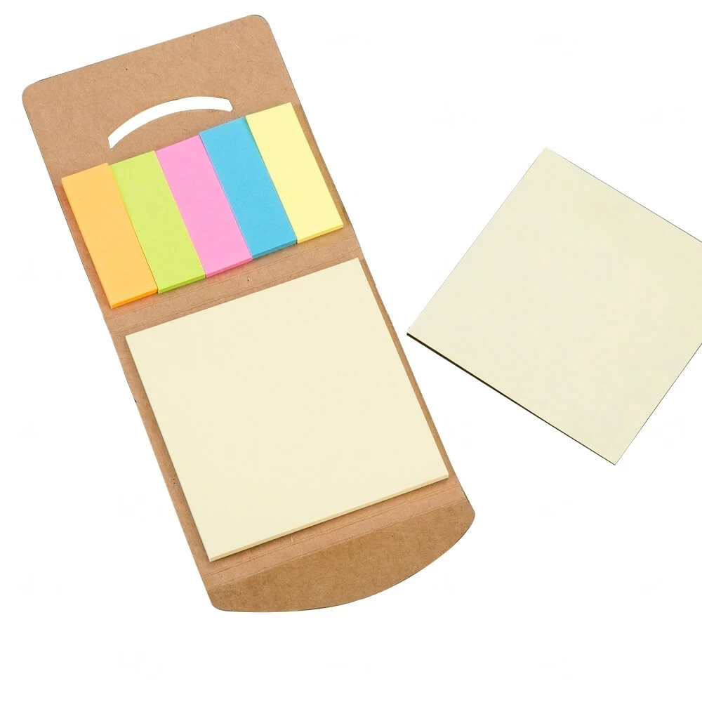 Mini Bloco Ecológico Envelope Personalizado - 8,5 x 8,1 cm 