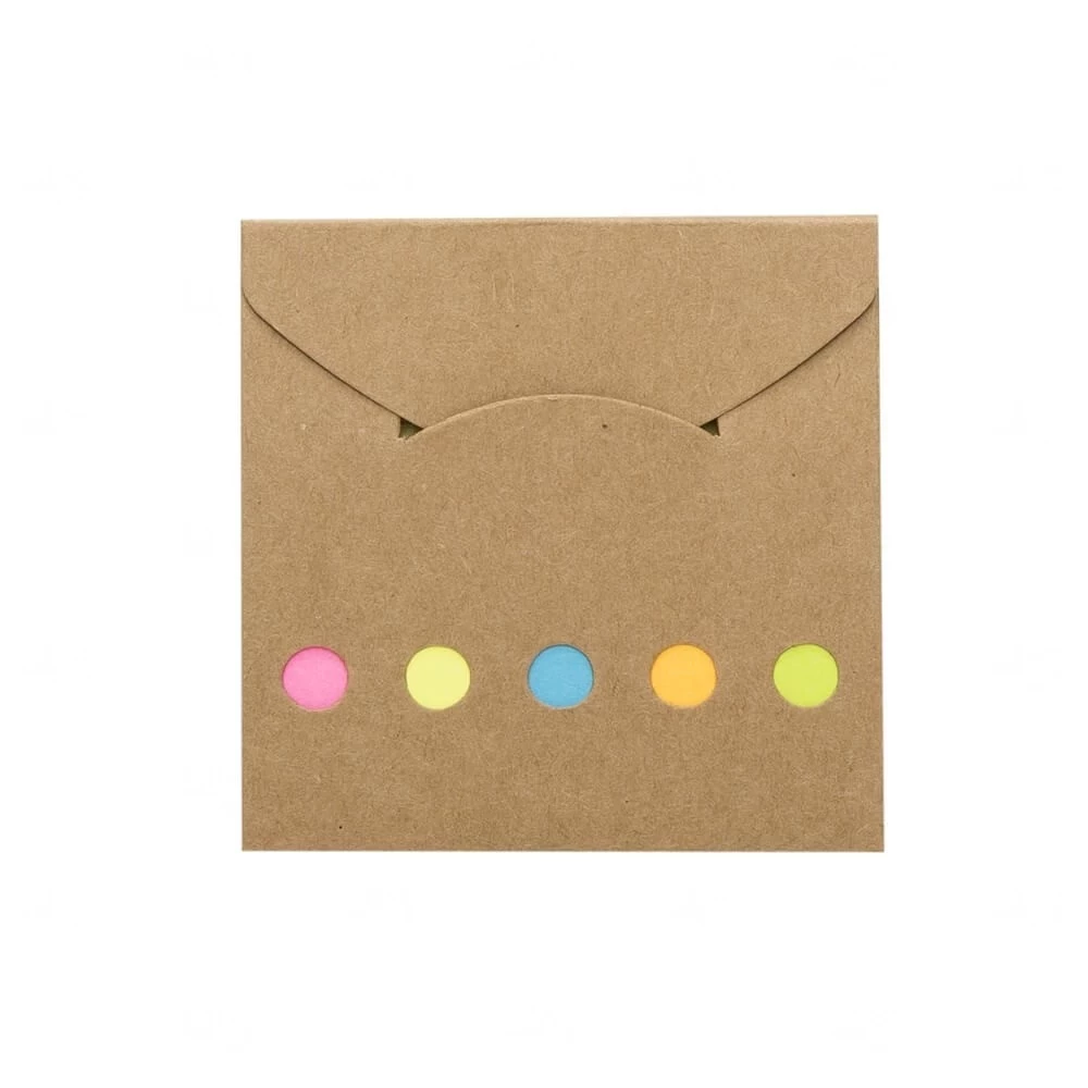 Mini Bloco Ecológico Envelope Personalizado - 8,5 x 8,1 cm 