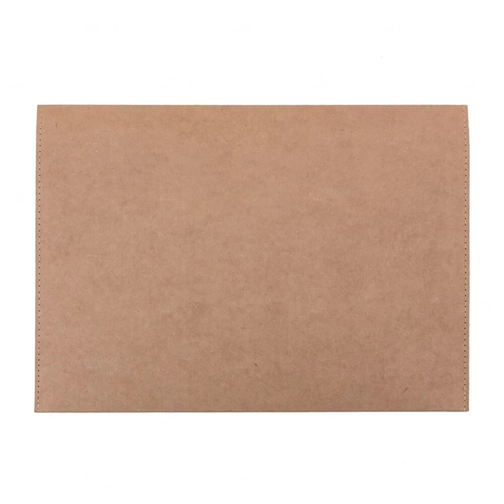 Pasta Envelope Kraft com Botão Personalizada 