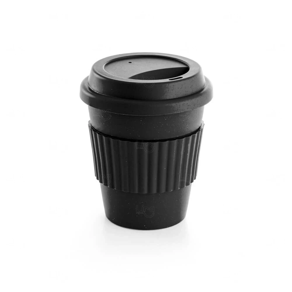 Copo de Fibra de Bambu 380ml Colorido Personalizado 