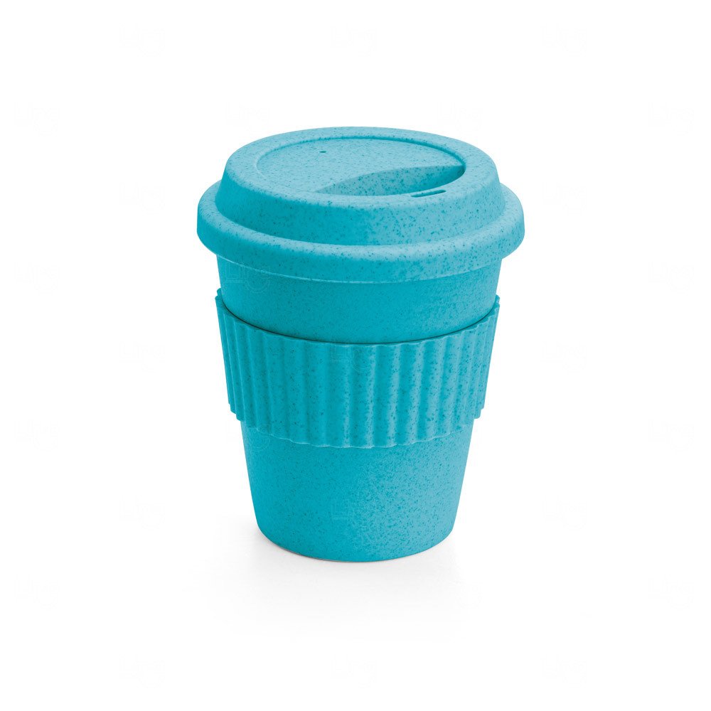 Copo de Fibra de Bambu 380ml Colorido Personalizado 