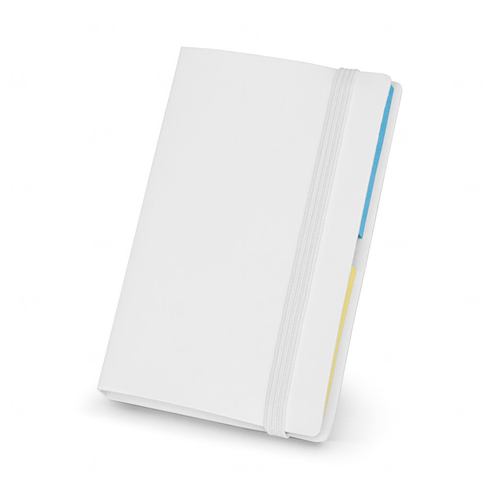 Blocos Adesivos e Porta Cartões Reciclado Personalizado Branco