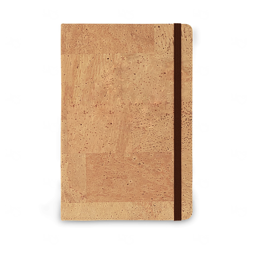 Moleskine A5 em Cortiça Ecológico Personalizado - 21,5 x 13,7 cm 