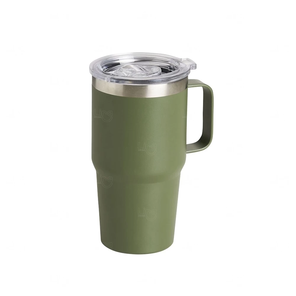 Caneca Térmica 700ml Personalizada Verde