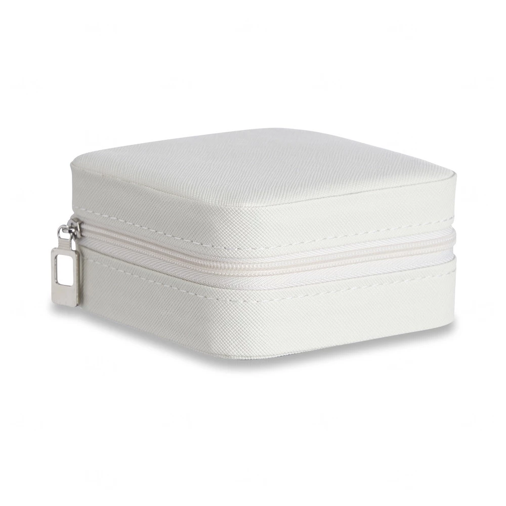 Porta-Joias em Couro Sintético Personalizado - 5x10x10cm 