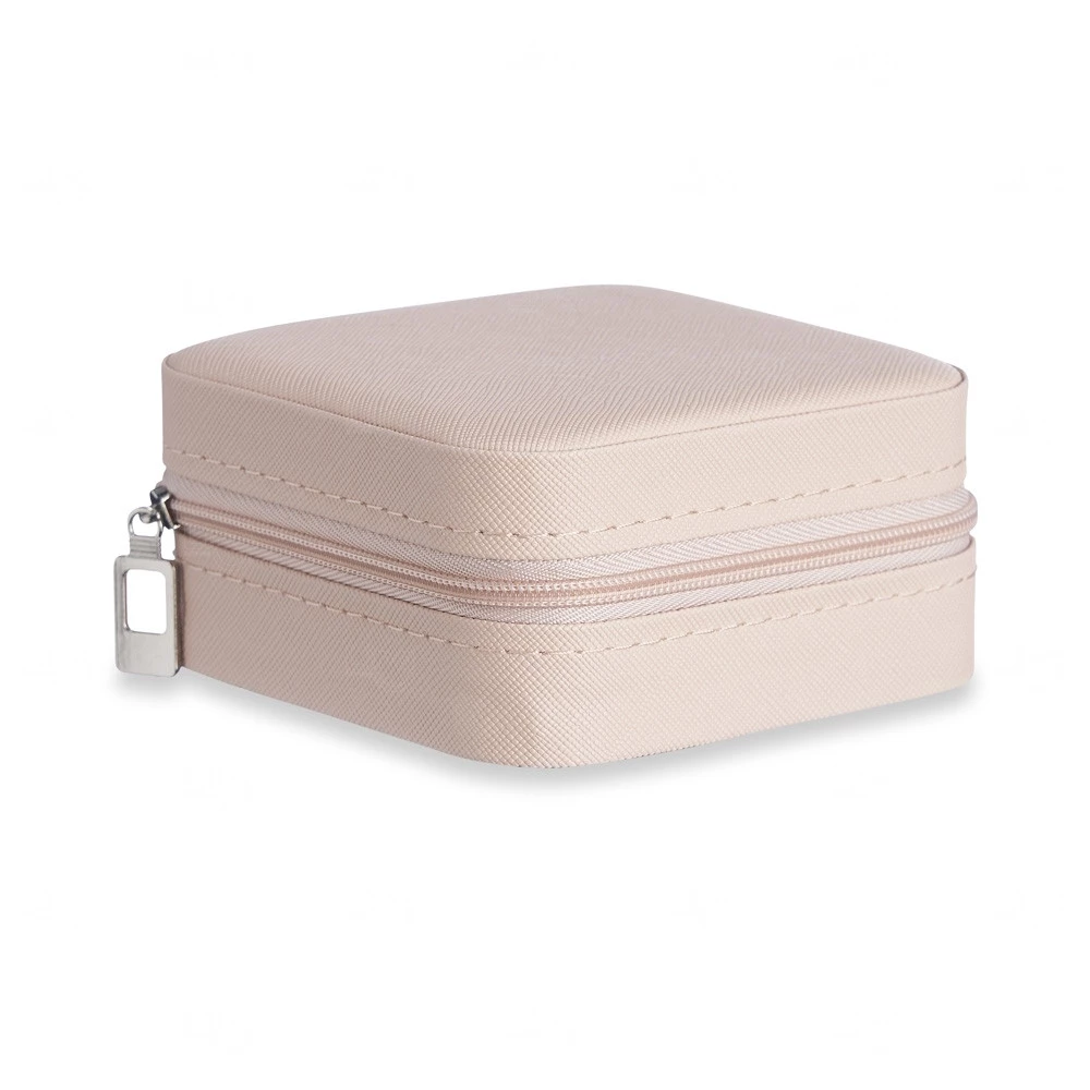 Porta-Joias em Couro Sintético Personalizado - 5x10x10cm 