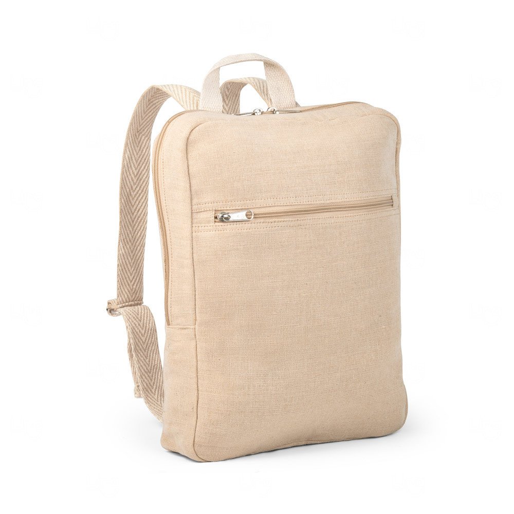 Mochila Ecológica em Juco 7L Personalizada Natural