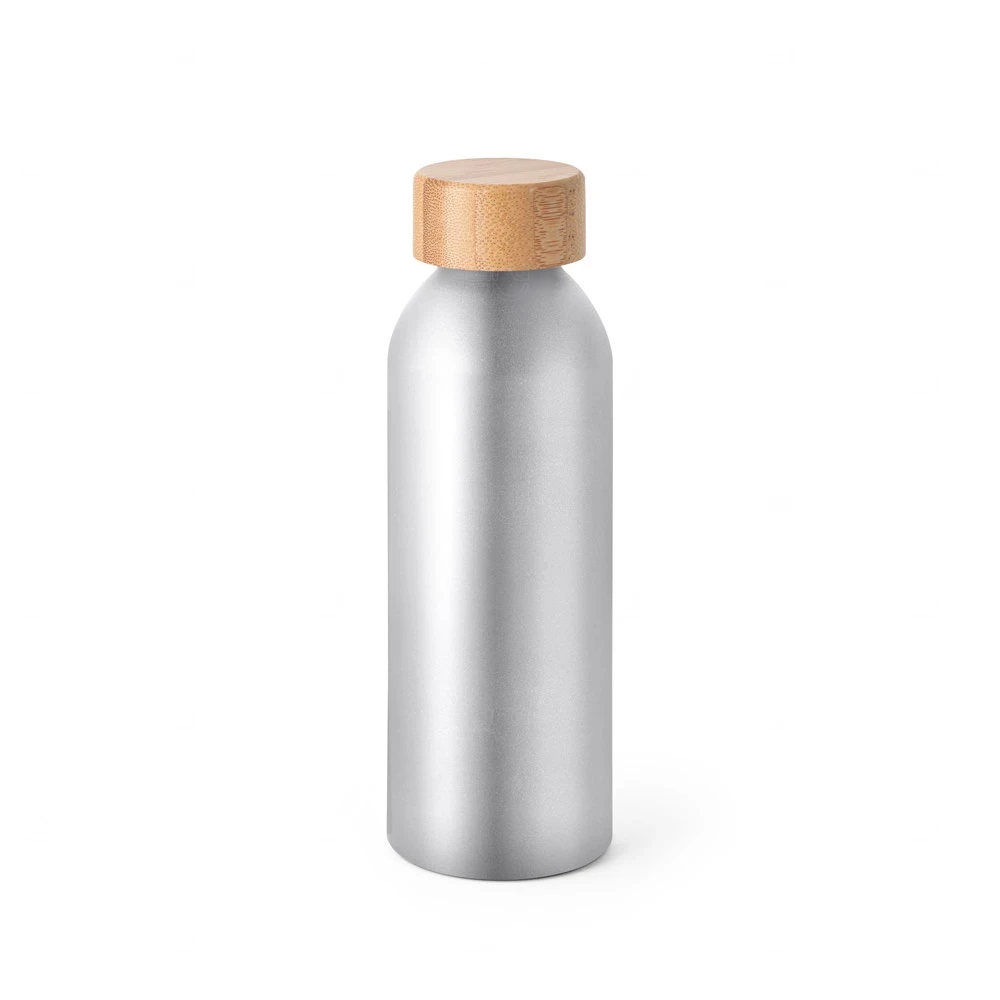 Garrafa de Alumínio 550ml Personalizada Cromado