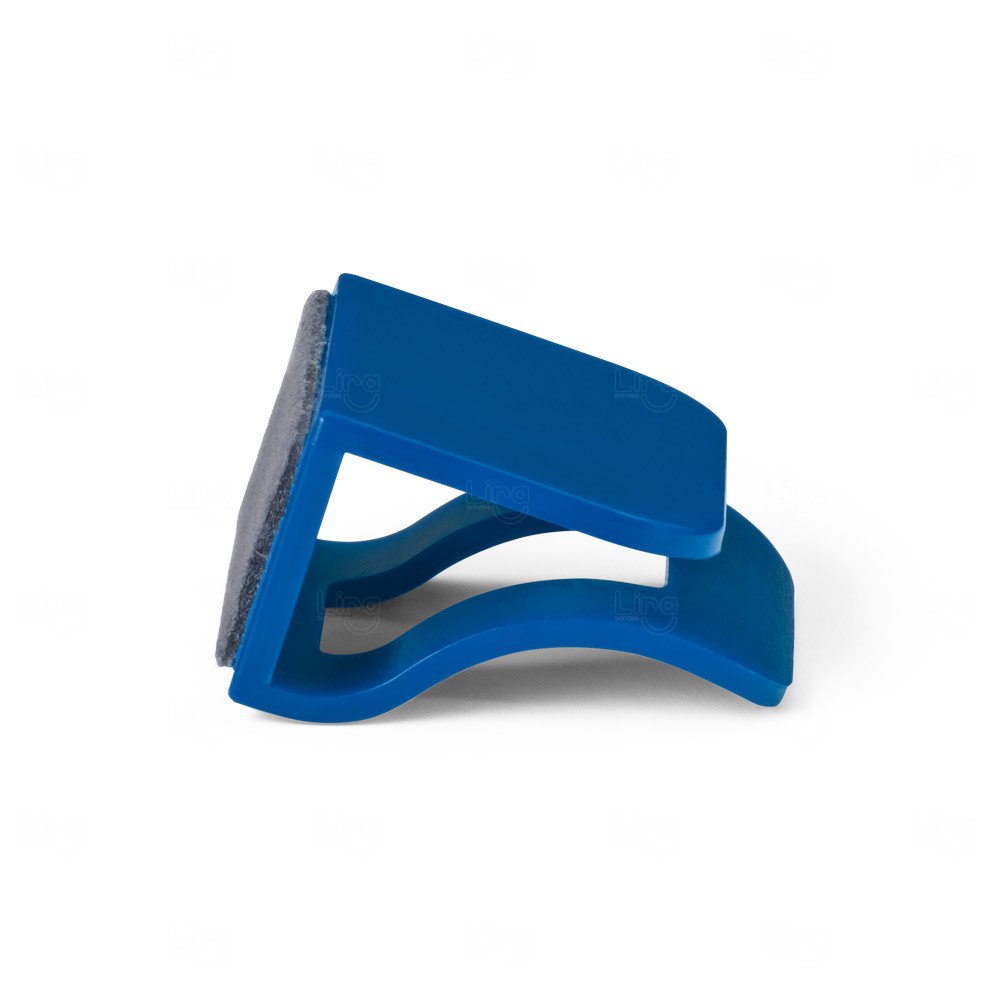 Protetor de Webcam com Limpador Personalizado Azul