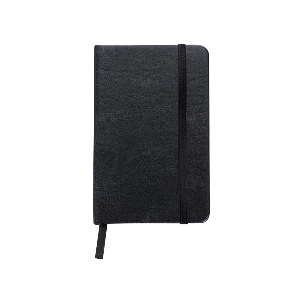Moleskine Personalizado de Couro Sintético - 14,4 x 8,8 cm 