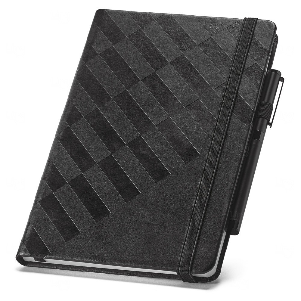 Moleskine A5 em Couro Sintético Personalizado - 21 x 14 cm 
