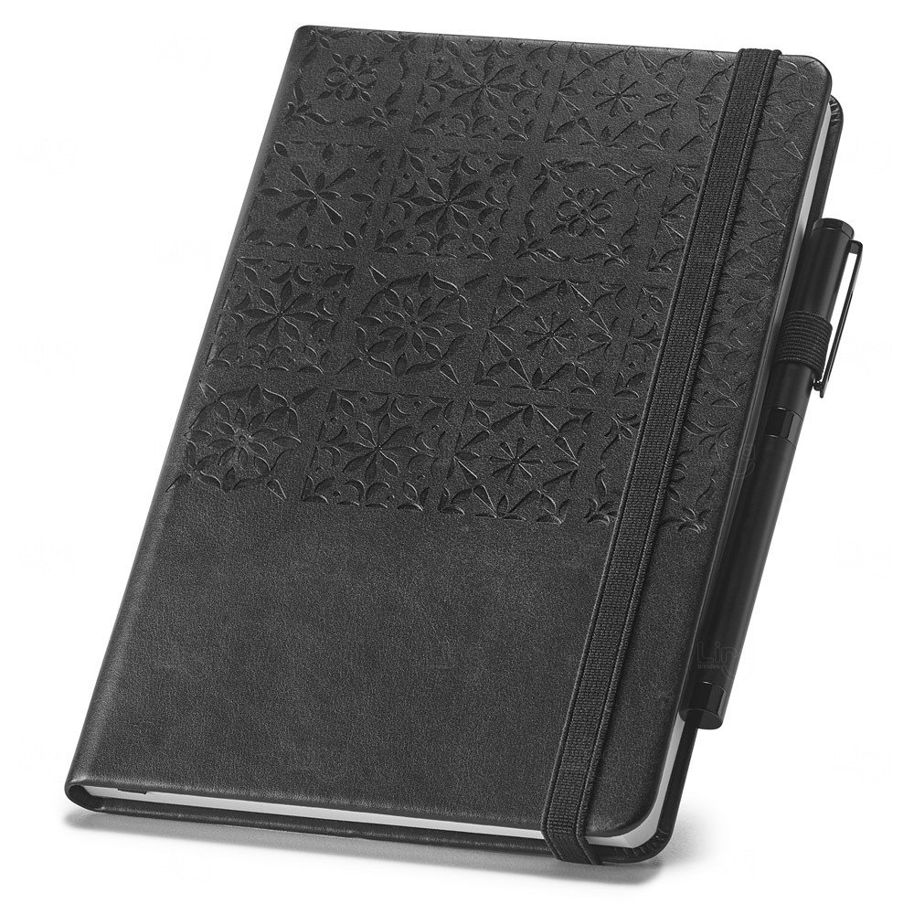 Moleskine A5 em Couro Sintético Personalizado - 21 x 14 cm 