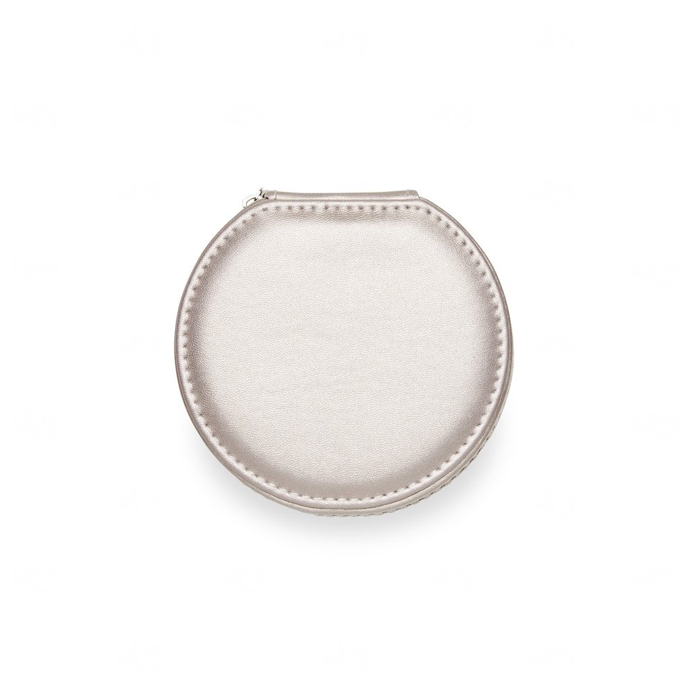 Porta-Joias em Couro Sintético Personalizado - 5x11x10cm 