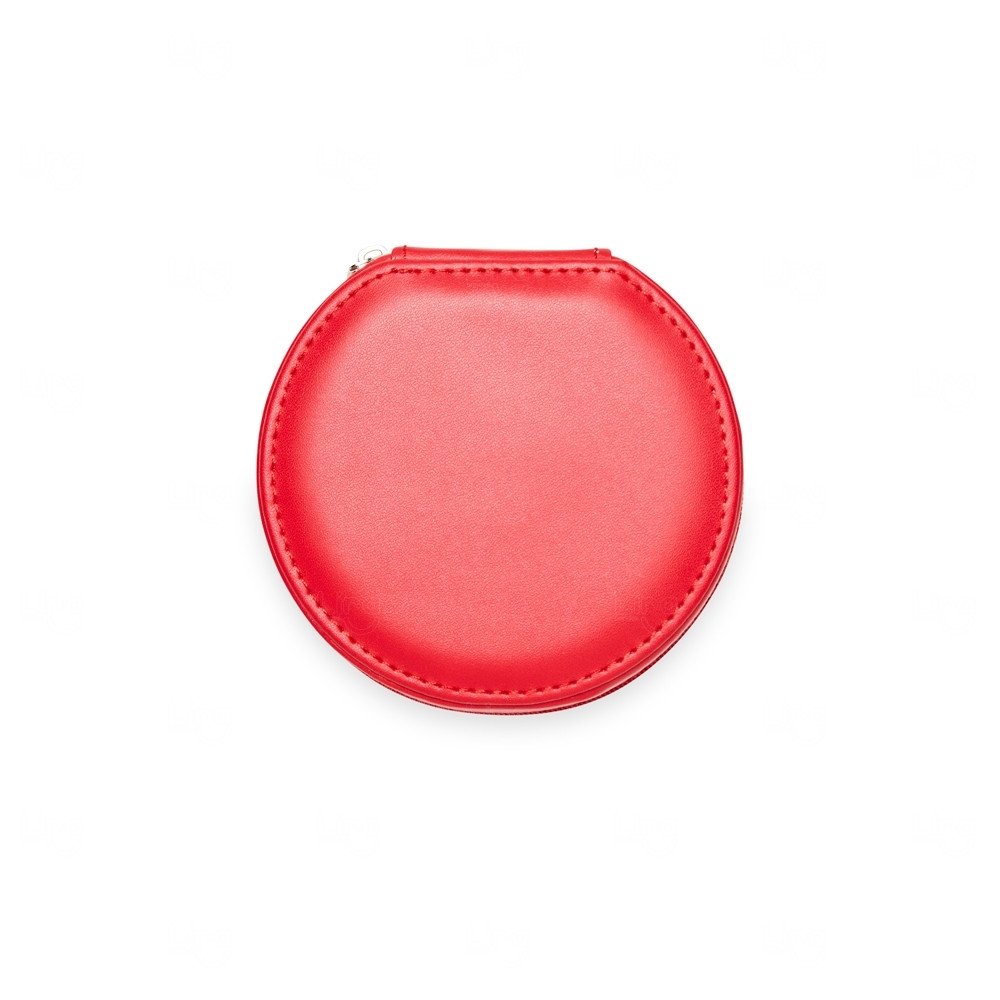 Porta-Joias em Couro Sintético Personalizado - 5x11x10cm 