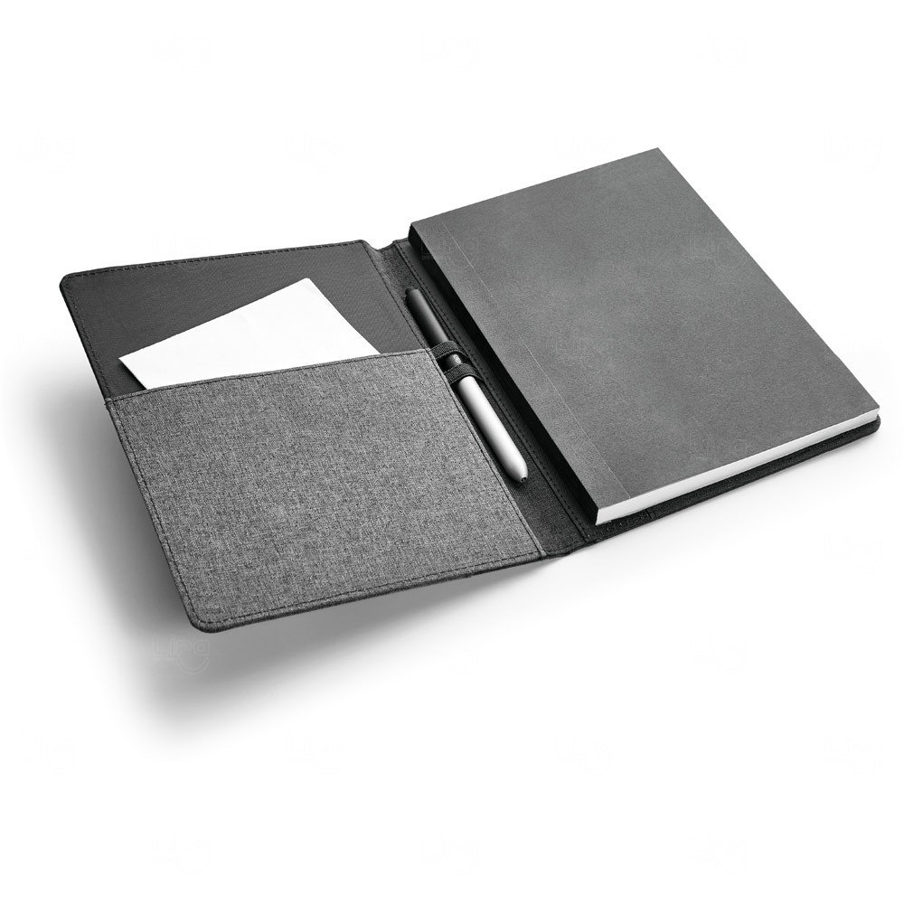 Capa A5 com Bloco de Notas Personalizada - 22 x 16 cm 