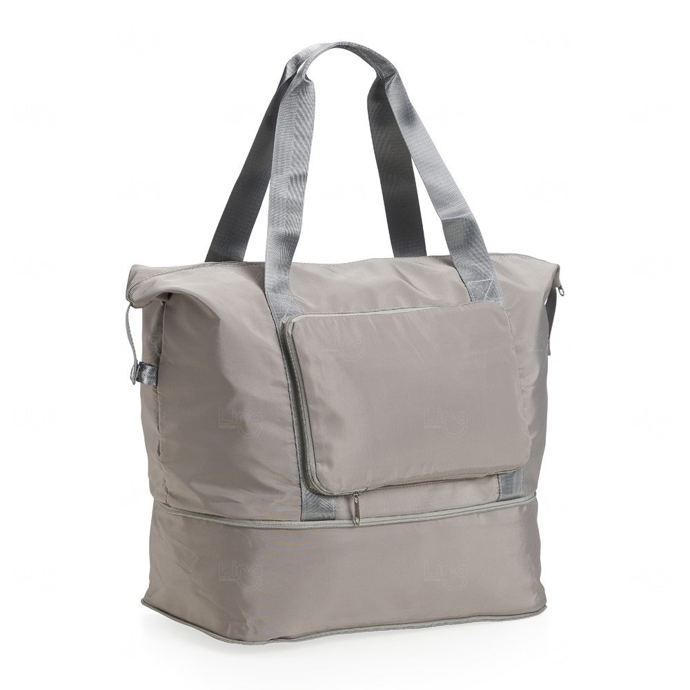 Bolsa Dobrável 35L Personalizada Verde Musgo