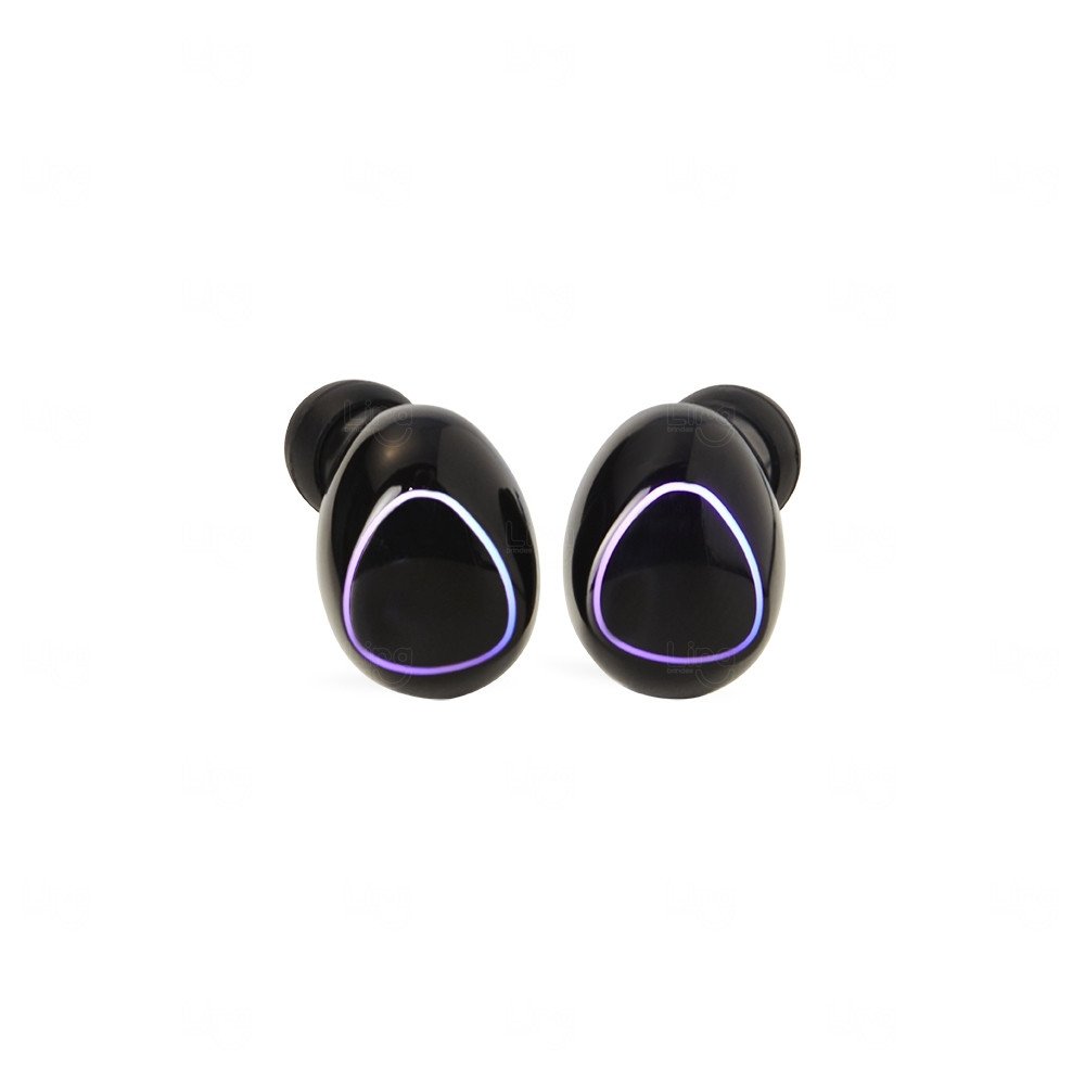 Fone de Ouvido Personalizado Bluetooth com Case Carregador 