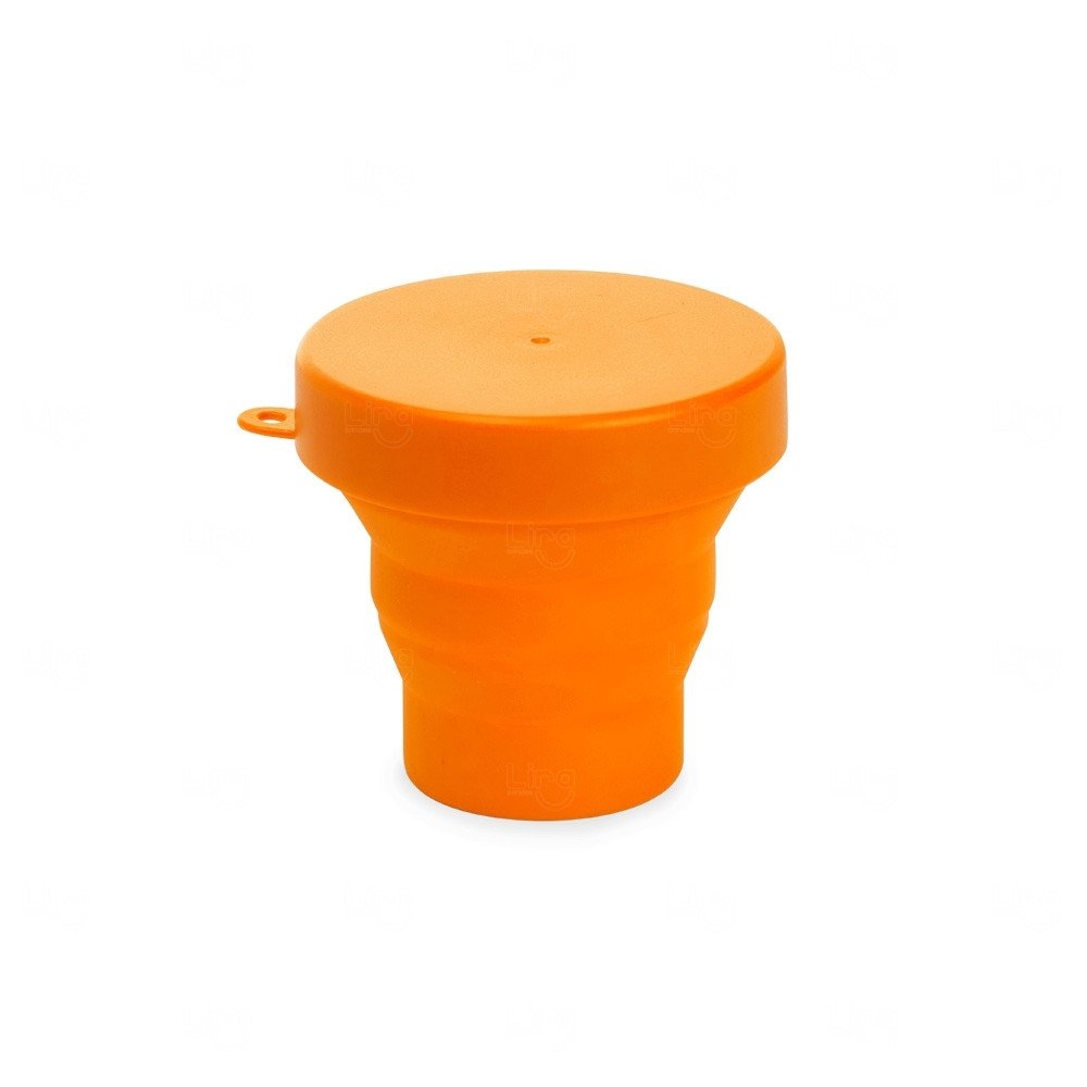 Copo Retrátil de Silicone 150ml Personalizado 