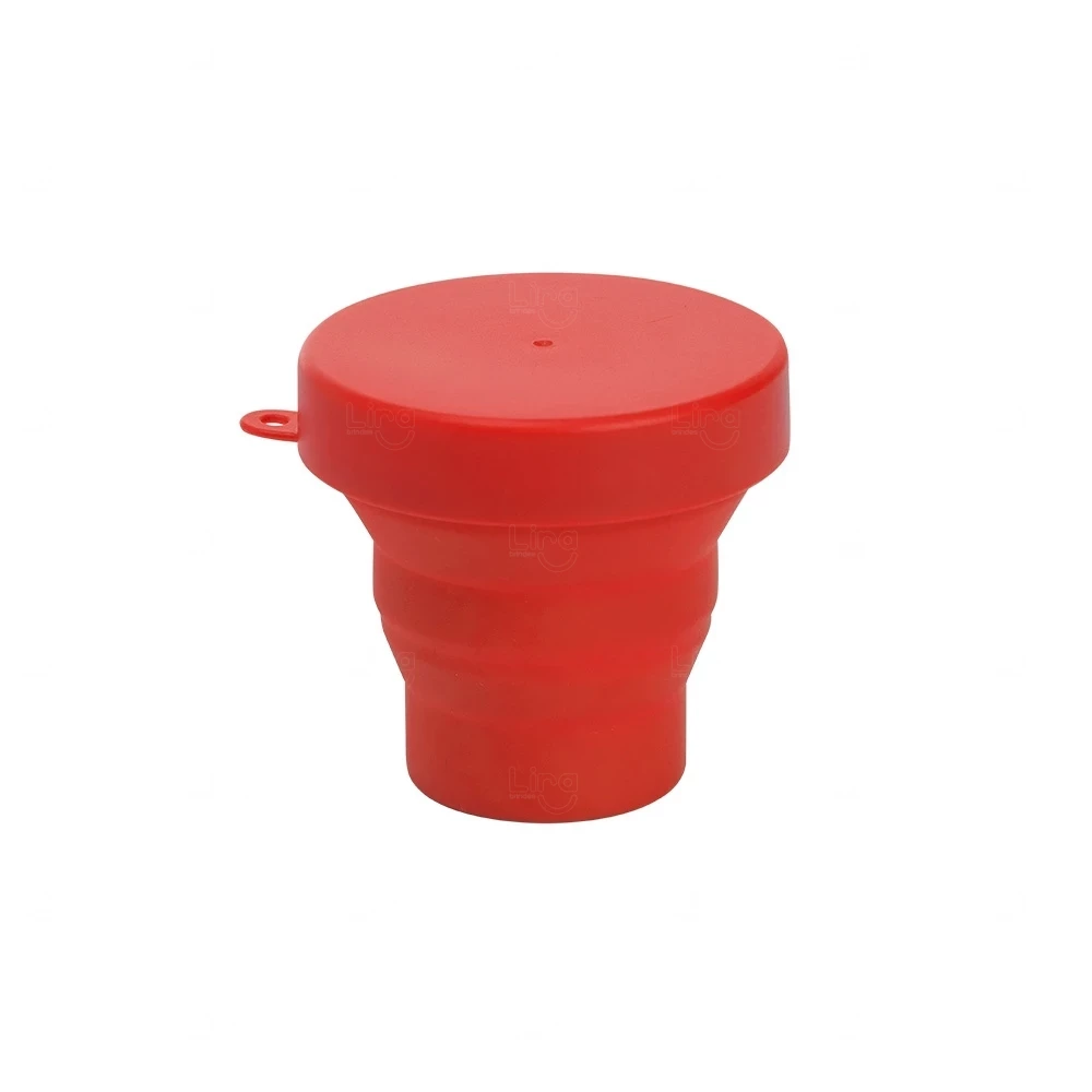 Copo Retrátil de Silicone 150ml Personalizado 