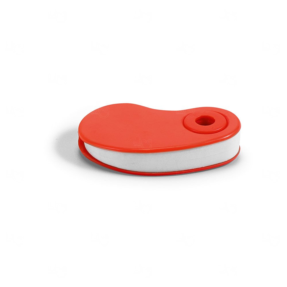 Borracha com Capa Protetora Personalizada Vermelho