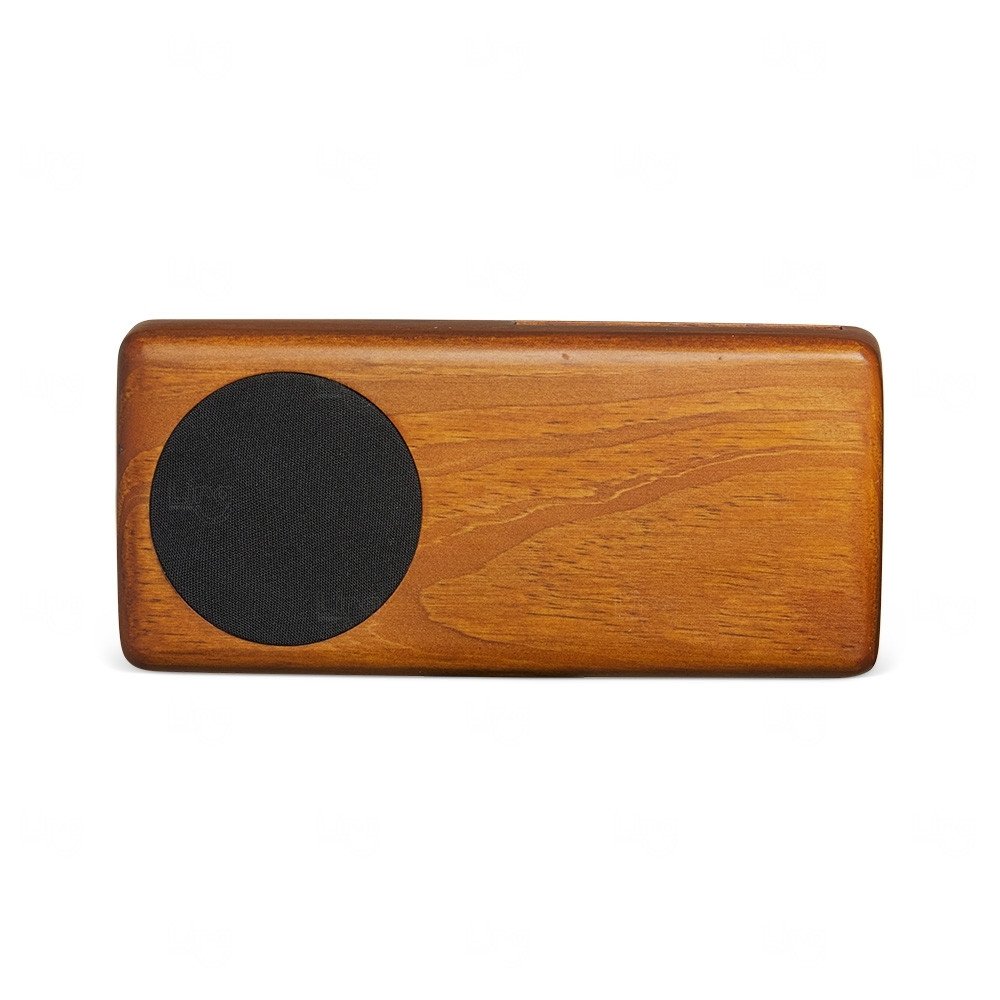 Amplificador de Som para Celular Ecológico Personalizado Madeira Escura