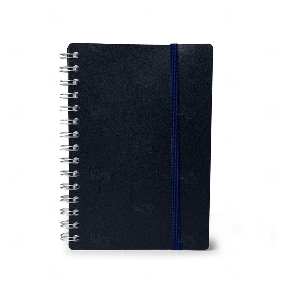 Agenda Diária 2026 com Espiral Personalizada - 20x14,6cm 
