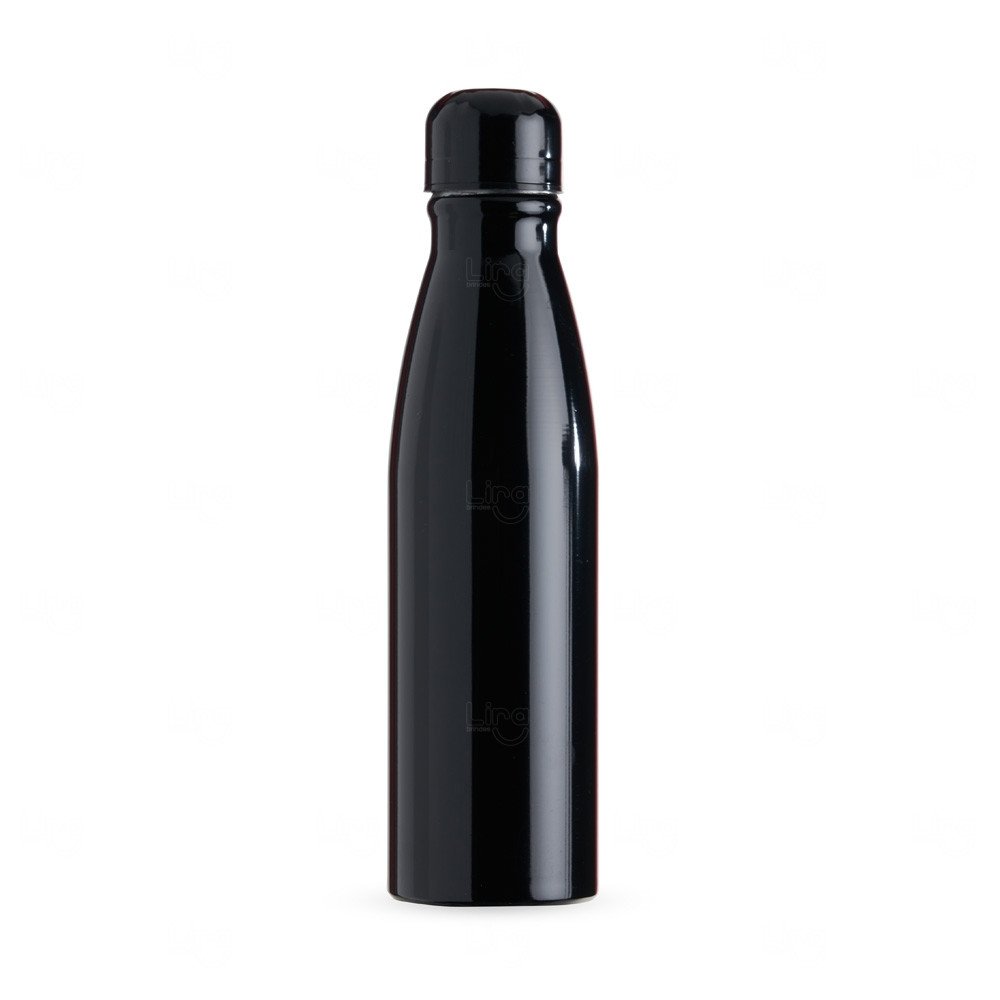 Garrafa Alumínio 630ml Personalizada Preto