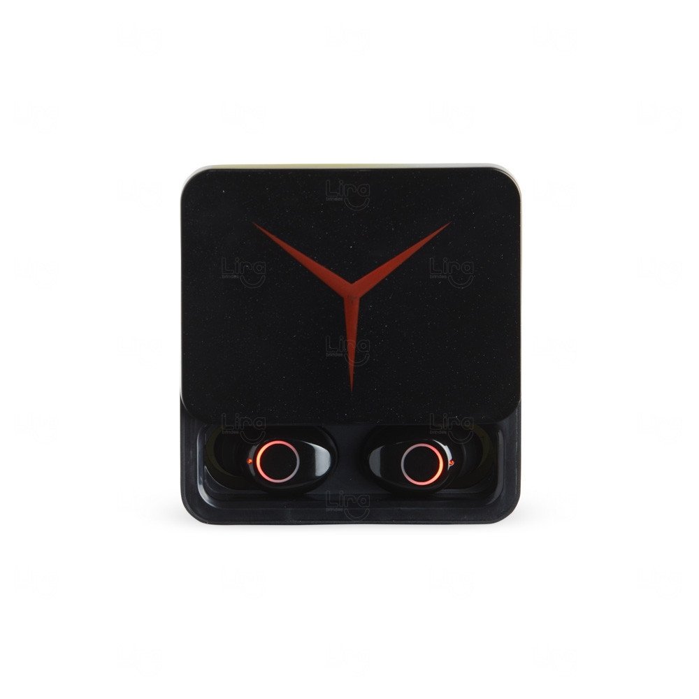 Fone de Ouvido Bluetooth Com Case e Power Bank Emergencial 