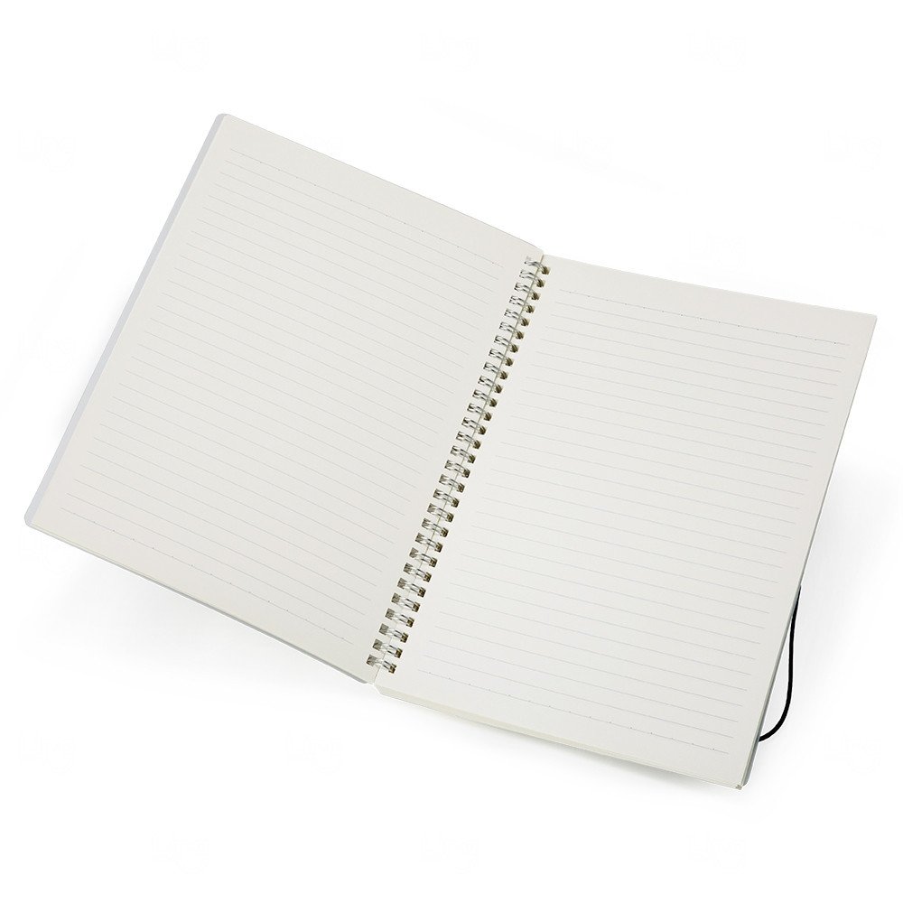 Caderno B5 com Capa Plástica Personalizado - 26 x 19 cm 