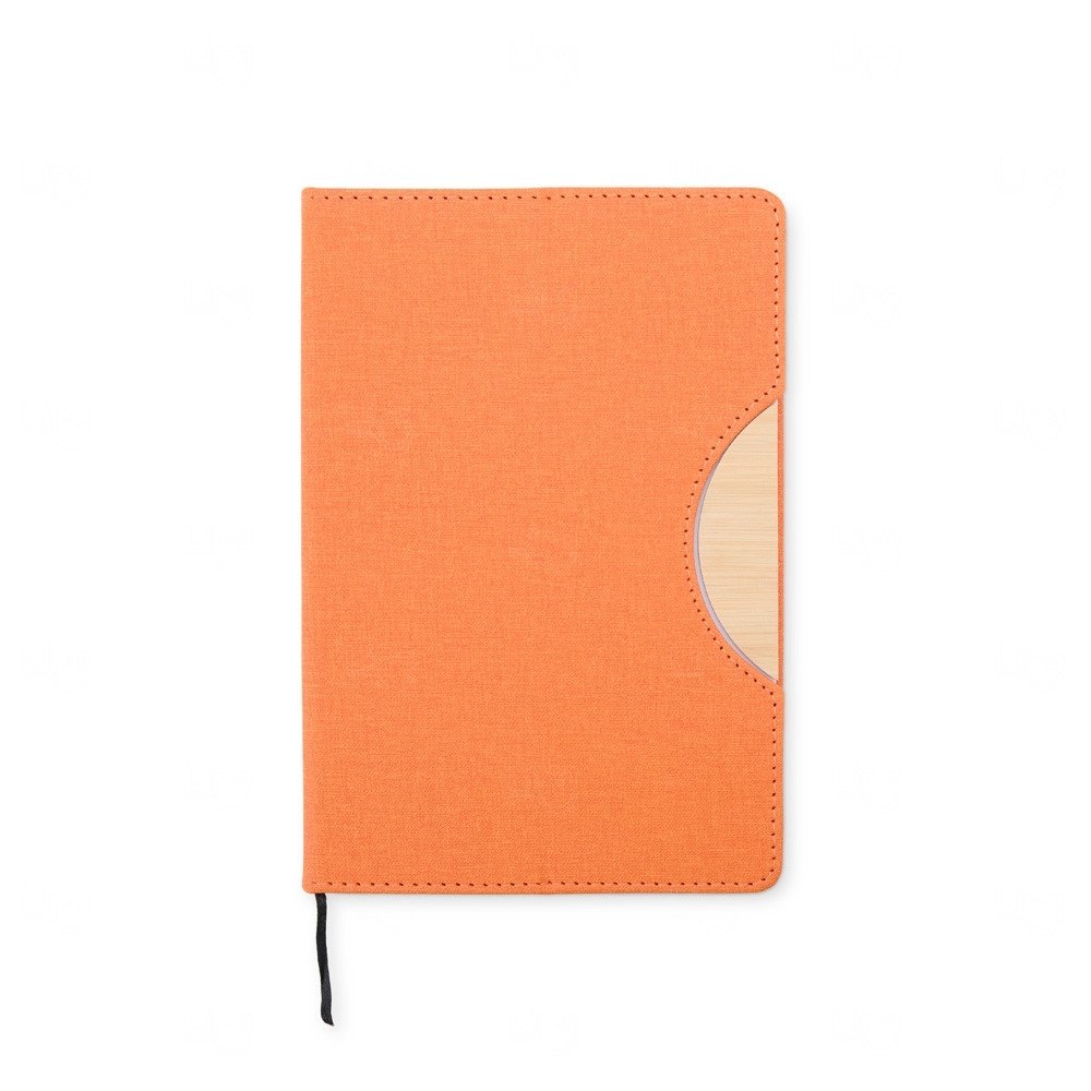 Caderneta Ecológica com Suporte Celular Personalizada - 21x14,3cm 