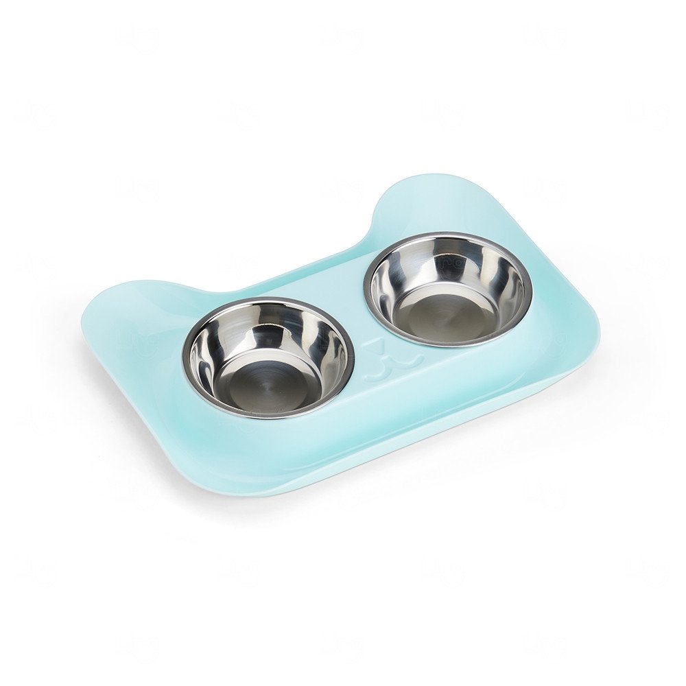 Tigela Dupla de Inox para Pets Personalizada 