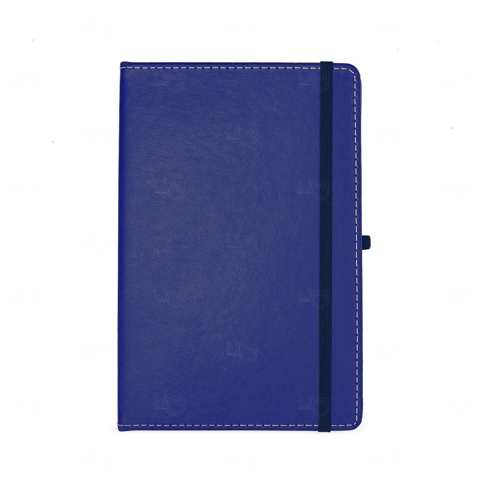 Caderneta em Couro Sintético Personalizada - 21,2 x 14 cm 
